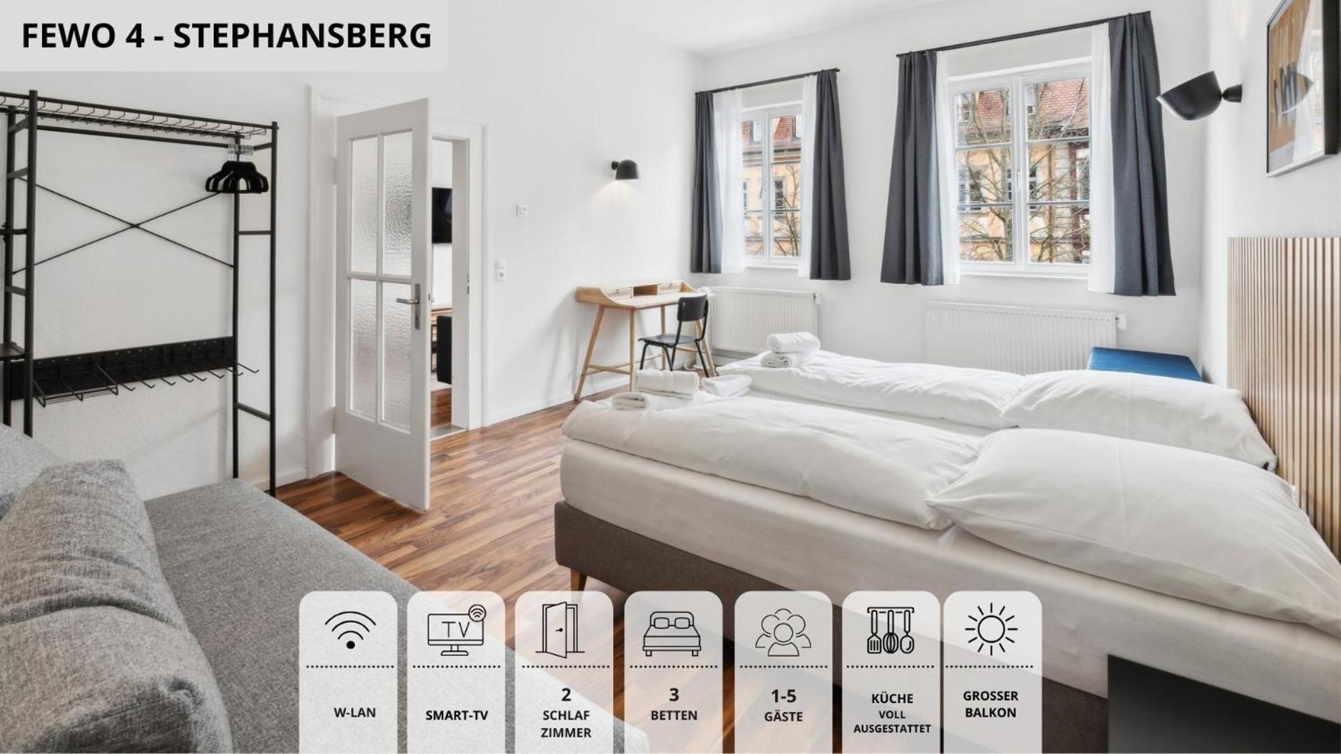 Neu Kapapart15 - 6 Schoene Fewos Mit Einbaukueche, Bad Und Balkon In Der Altstadt Auf Bambergs Insel Eksteriør bilde