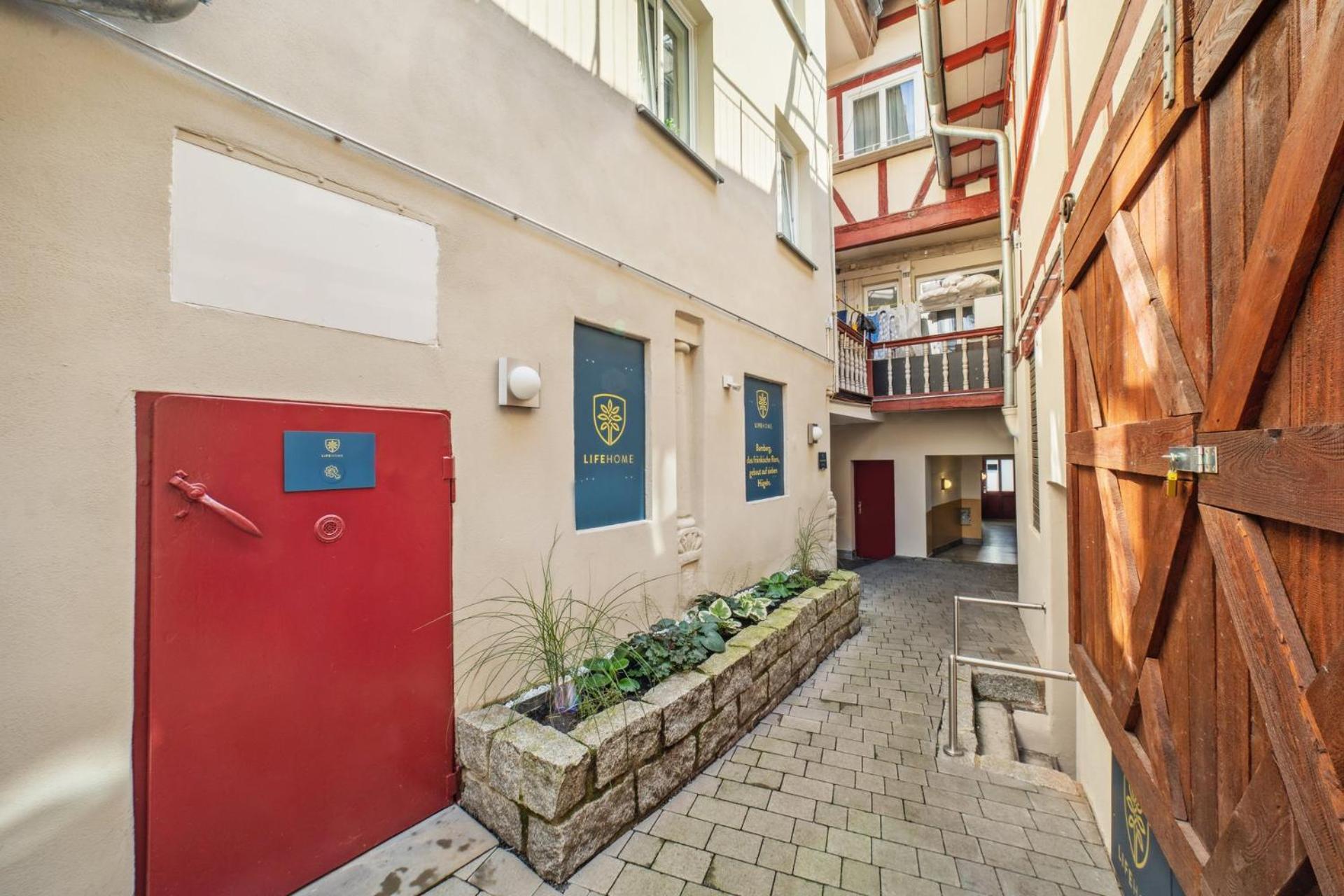 Neu Kapapart15 - 6 Schoene Fewos Mit Einbaukueche, Bad Und Balkon In Der Altstadt Auf Bambergs Insel Eksteriør bilde