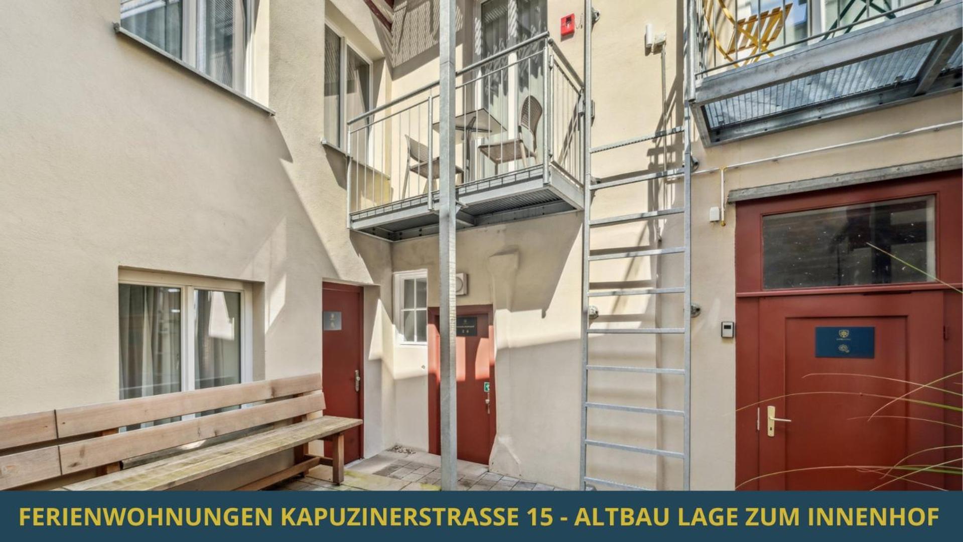 Neu Kapapart15 - 6 Schoene Fewos Mit Einbaukueche, Bad Und Balkon In Der Altstadt Auf Bambergs Insel Eksteriør bilde